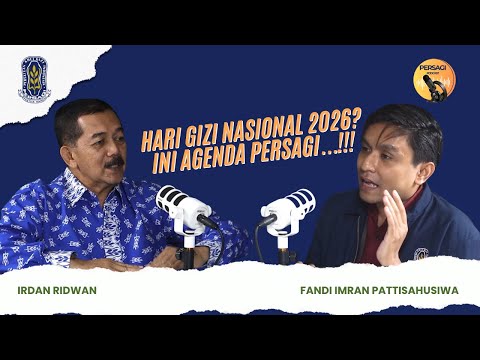 Hari Gizi Nasional 2026?? Ini Agenda PERSAGI Provinsi Nusa Tenggara Barat!!! | PERSAGI Provinsi Nusa Tenggara Barat PODCAST Eps. 16